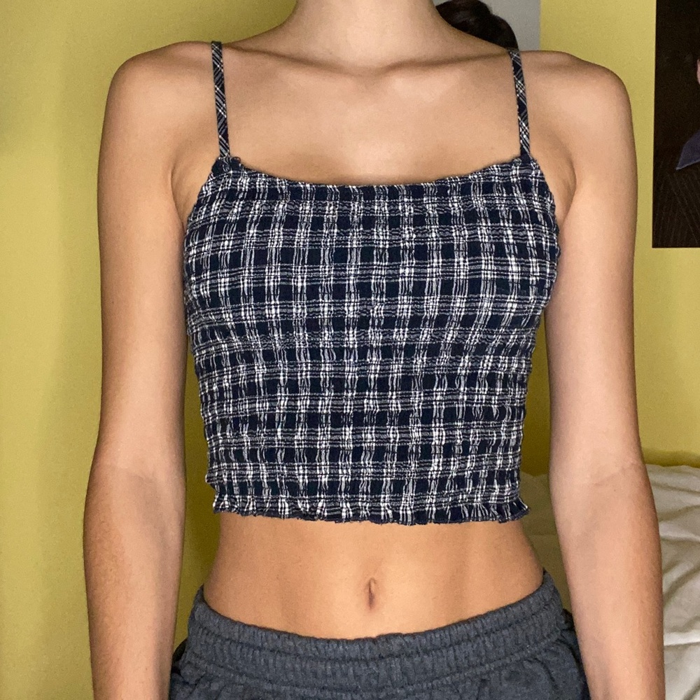 Brandy Melville Plaid top